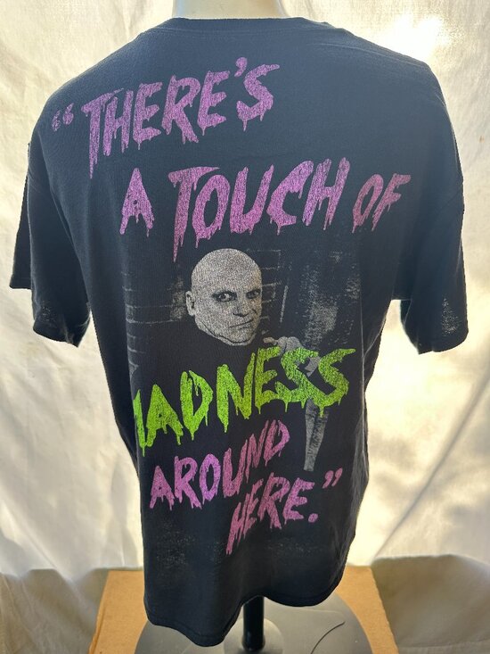 Addams Family Other - The Addams Family Wednesday Lurch Thing Men's Black T Shirt Large